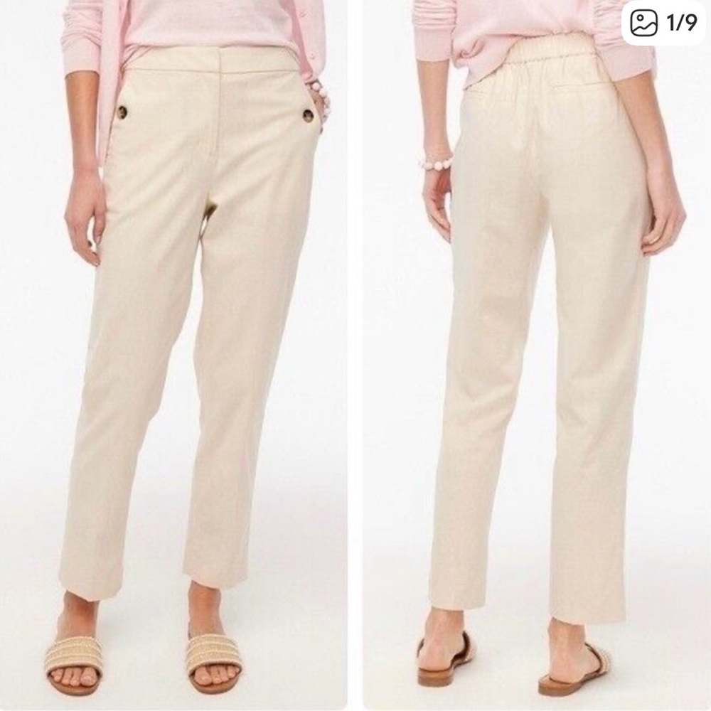 J. Crew Cropped Sailor Pants